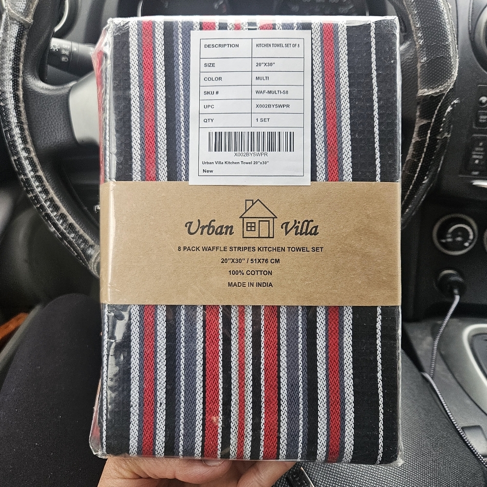 NIP Urban Villa Kitchen Towels - 8 Pack